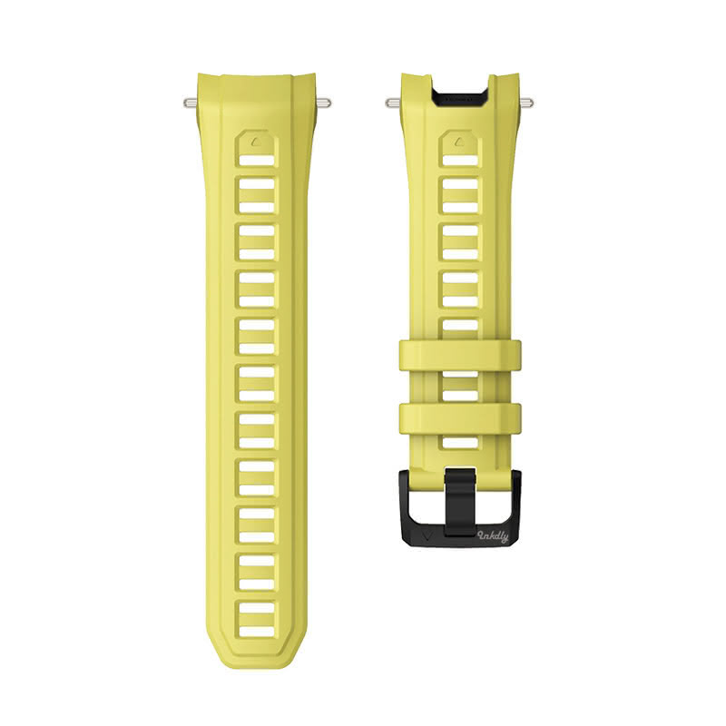 Garmin Instinct 3 Watch Bands Replacement with Spring Bars 22mm For 45mm Watch Yellow