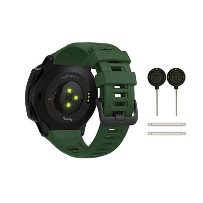 Garmin Instinct Bands Replacement Straps with Spring Bars (22mm) Army Green