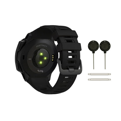 Garmin Instinct Bands Replacement Straps with Spring Bars (22mm) Black
