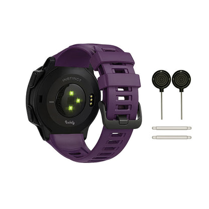 Garmin Instinct Bands Replacement Straps with Spring Bars (22mm) Purple