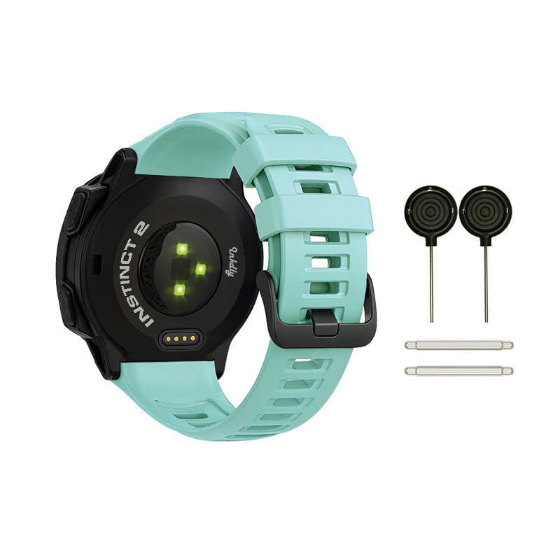 Garmin Instinct 2 Bands Replacement Straps with Spring Bars (22mm) Teal