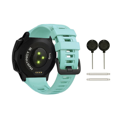 Garmin Instinct 2 Bands Replacement Straps with Spring Bars (22mm) Teal