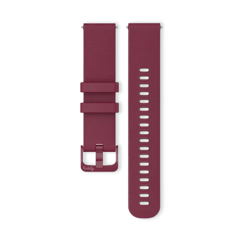 Garmin Venu 2 Plus Bands Replacement Straps (20mm) Wine Red
