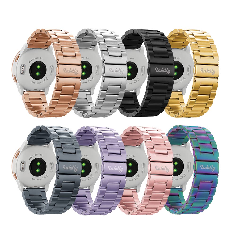 Boss Garmin Venu 2S Bands Replacement Stainless Link (18mm)