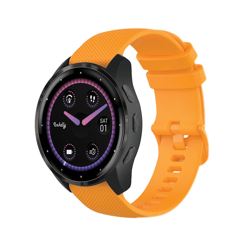 Garmin Venu 3S Bands Replacement Straps (18mm) Amber