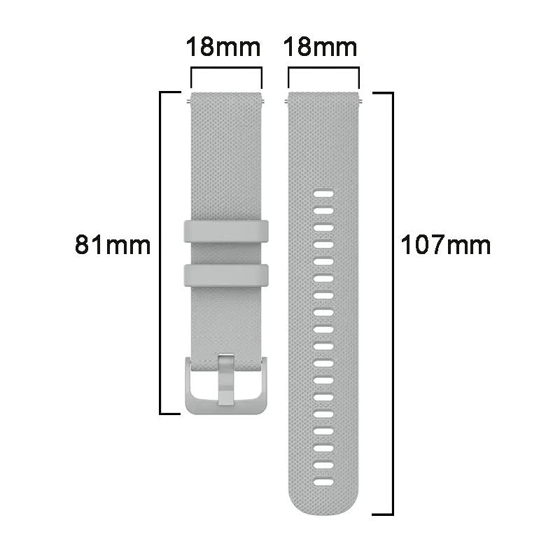 Garmin Vivoactive 4S Bands Replacement Straps (18mm)