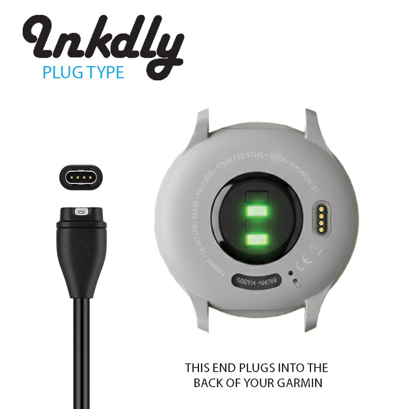 Garmin Vivomove 3S Charger & Data Cable Replacement