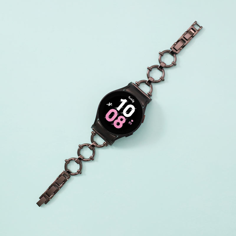Harper Stainless Steel Samsung Galaxy Watch 5 Bands Replacement Black
