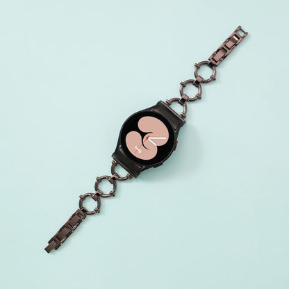 Harper Stainless Steel Samsung Galaxy Watch 4 Bands Replacement Black