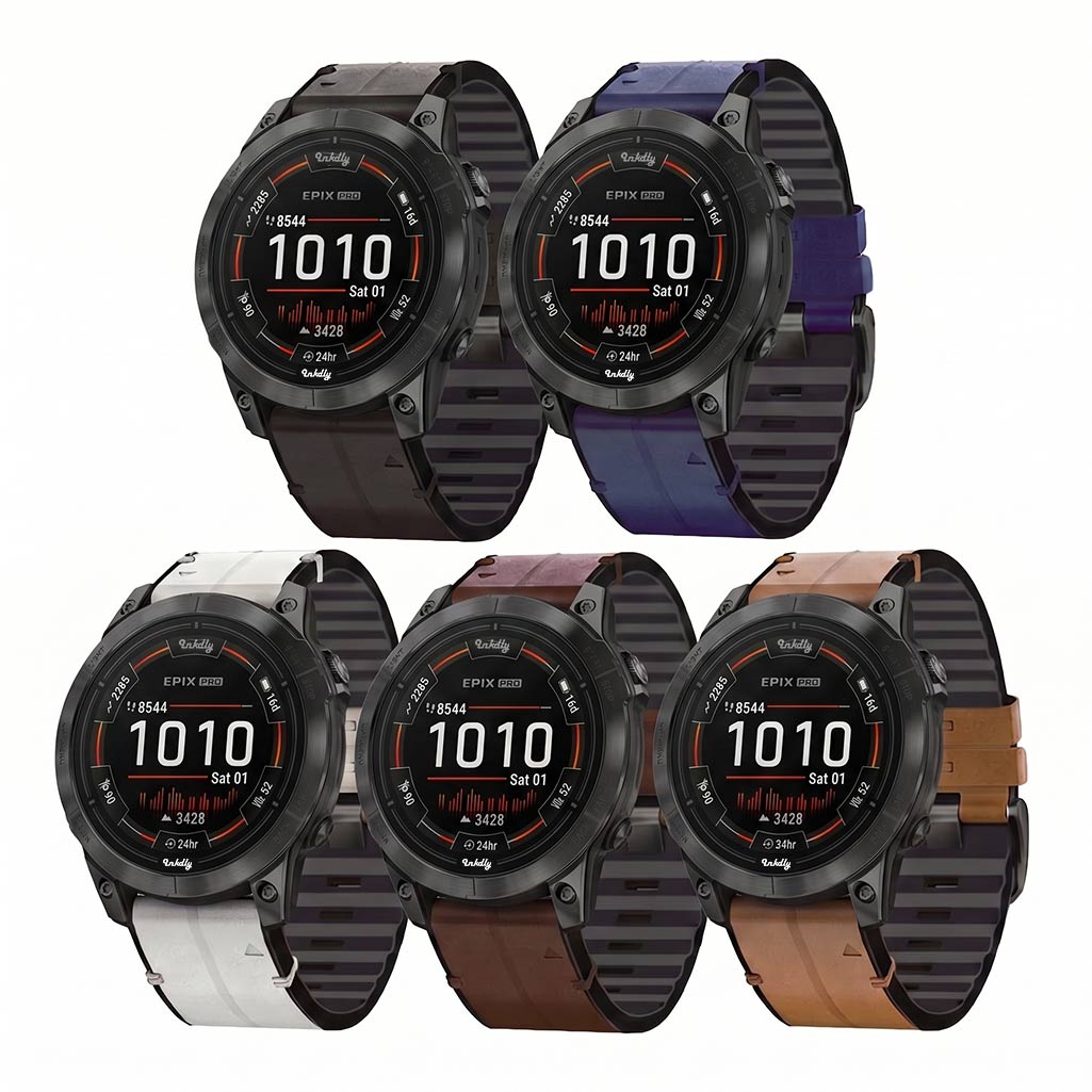 Leather Garmin Epix Gen 2 Bands Replacement Quick Change