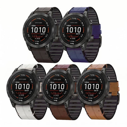 Leather Garmin Epix Gen 2 Bands Replacement Quick Change