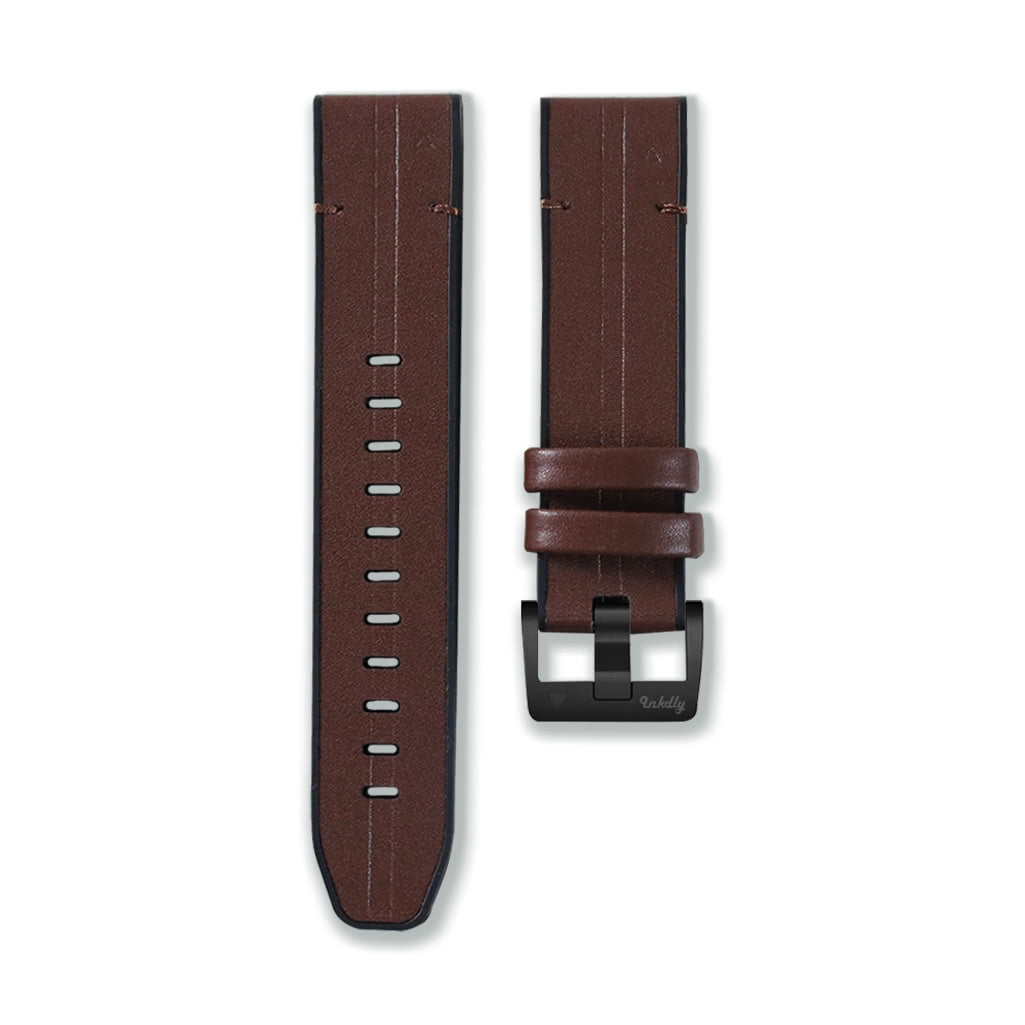 Leather Garmin Fenix 8 Watch Bands Replacement Quick Change