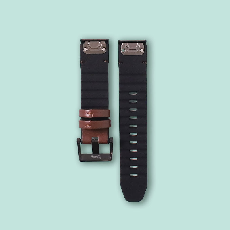 Leather Garmin Instinct Bands Replacement Quick Change (22mm)