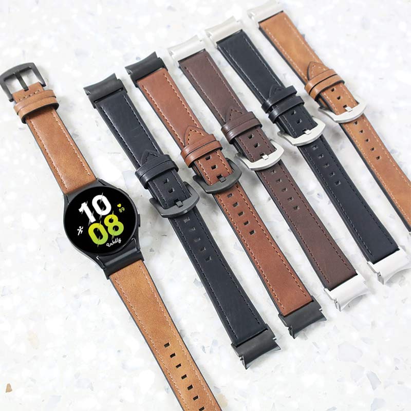 Leather Samsung Galaxy Watch 5 Bands Replacement   