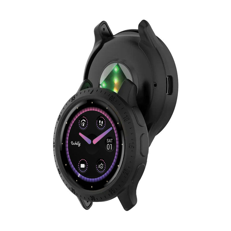 Rugged Garmin Venu 3S Protective Cover Case Black