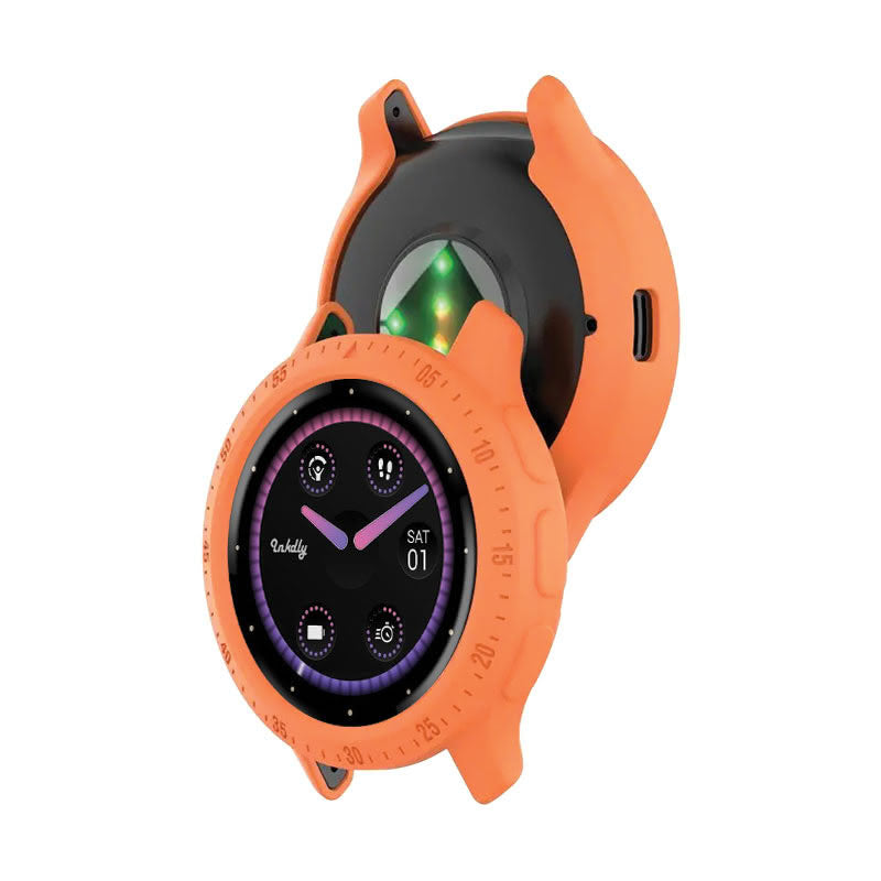 Rugged Garmin Venu 3S Protective Cover Case Orange