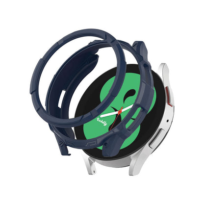 Rugged Samsung Galaxy Watch 4 Protective Cover Case 40mm Watch Midnight Blue