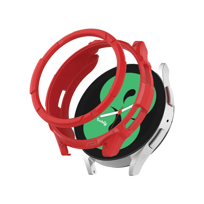 Rugged Samsung Galaxy Watch 4 Protective Cover Case 40mm Watch Red