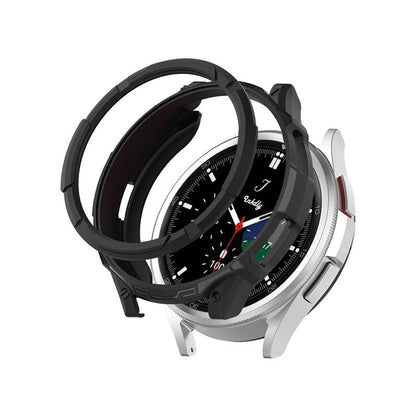Rugged Samsung Galaxy Watch 4 Protective Cover Case 42mm Classic Watch Black