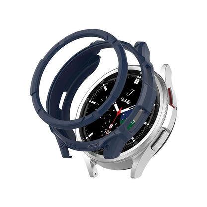 Rugged Samsung Galaxy Watch 4 Protective Cover Case 42mm Classic Watch Midnight Blue