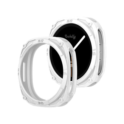 Rugged Samsung Galaxy Watch 8 Protective Cover Case 40mm White
