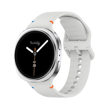 Samsung Galaxy Watch 8 Bands Replacement Straps Small Light Grey
