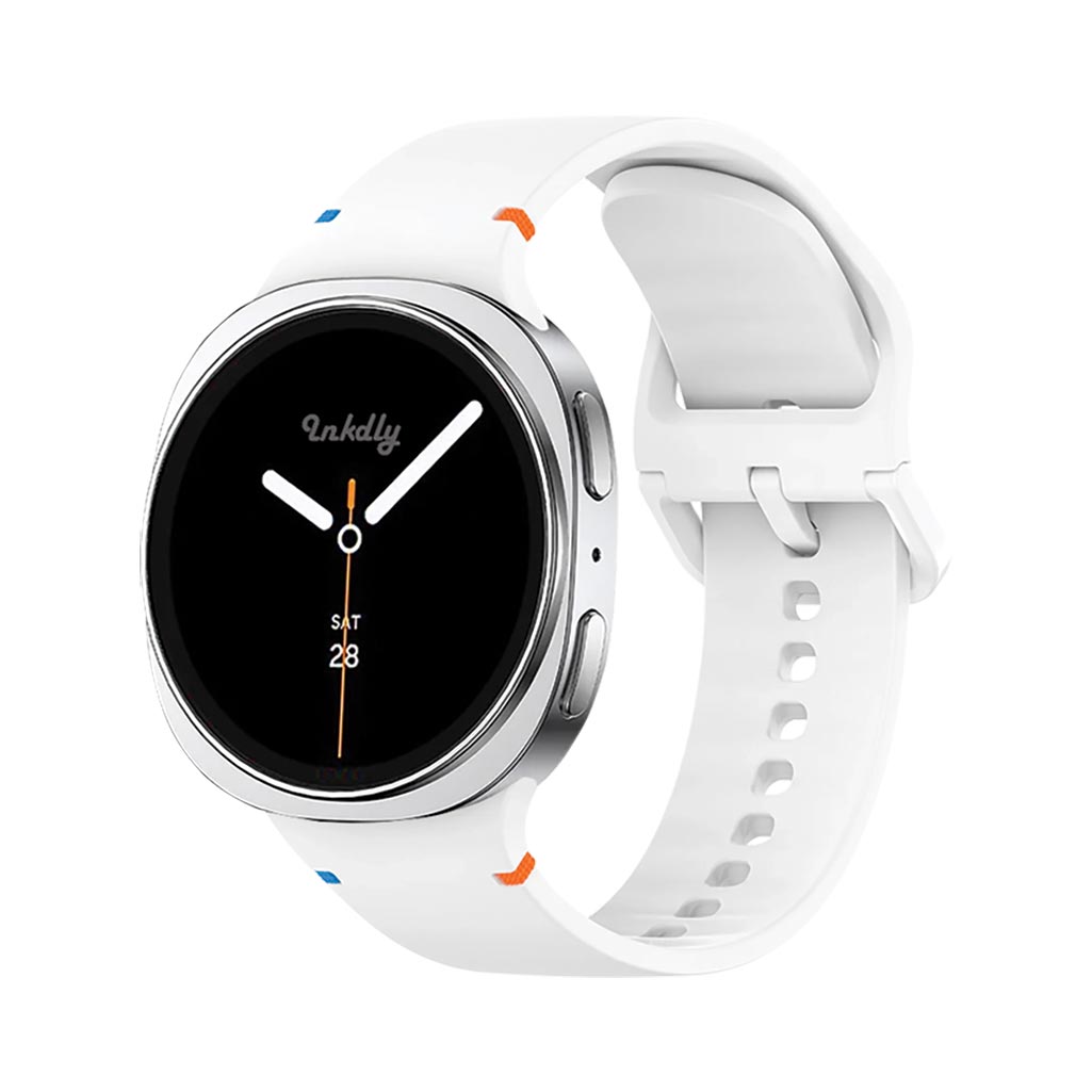 Samsung Galaxy Watch 8 Bands Replacement Straps Small White