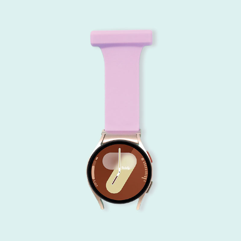 Samsung Galaxy Watch 7 Nurse Fob Clip Light Purple