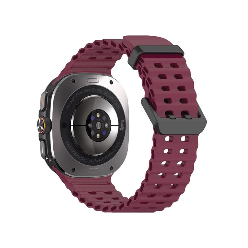 Samsung Galaxy Watch Ultra Bands Replacement Straps Wine Red  