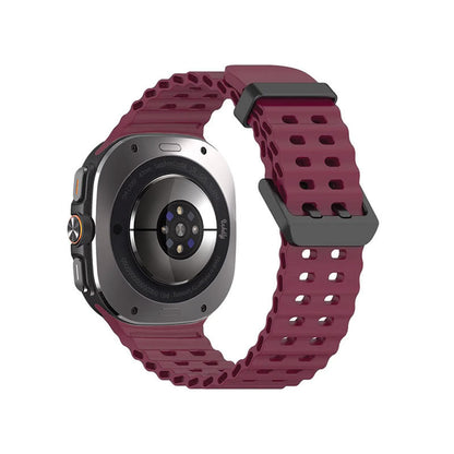 Samsung Galaxy Watch Ultra Bands Replacement Straps Wine Red  