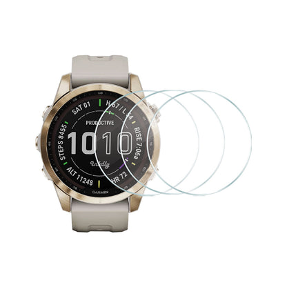 Tempered Glass Garmin Fenix 7S Screen Protector Clear 3pcs