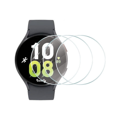 Tempered Glass Samsung Galaxy Watch 5 Screen Protector Kit 37mm Diam For 40mm Watch Clear 3pcs