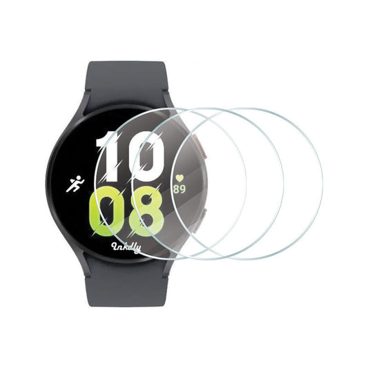 Tempered Glass Samsung Galaxy Watch 5 Screen Protector Kit 37mm Diam For 40mm Watch Clear 3pcs