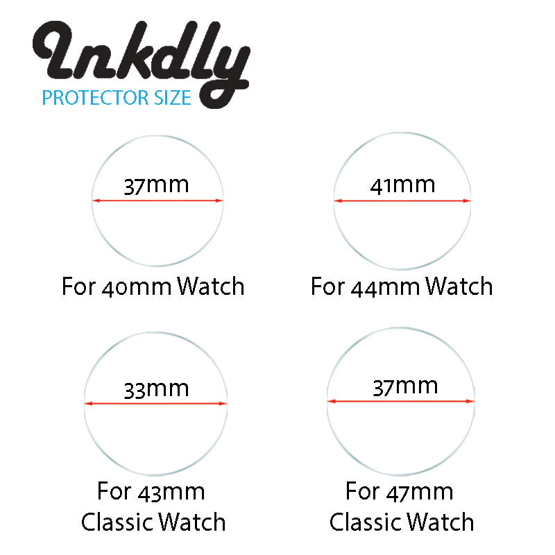 Tempered Glass Samsung Galaxy Watch 6 Screen Protector Kit