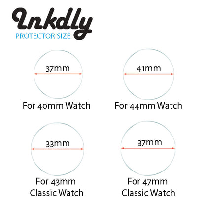 Tempered Glass Samsung Galaxy Watch 6 Screen Protector Kit