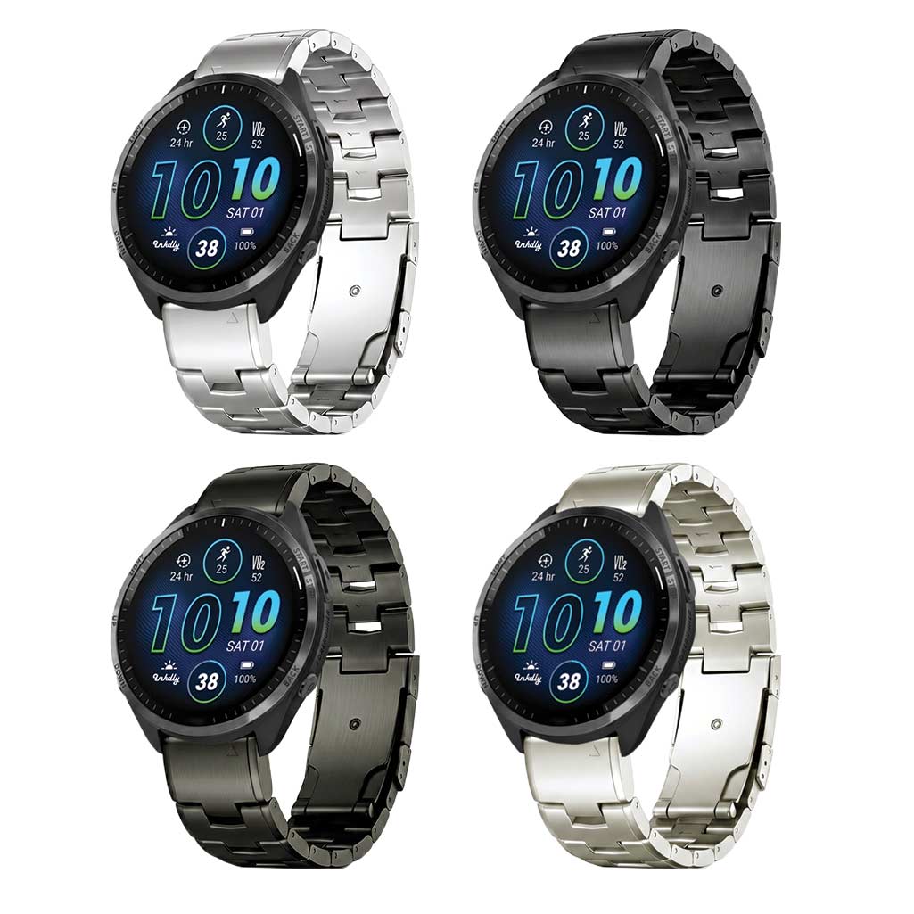 Evo Titanium Garmin Forerunner 965 Bands Replacement Quick Change (22mm)