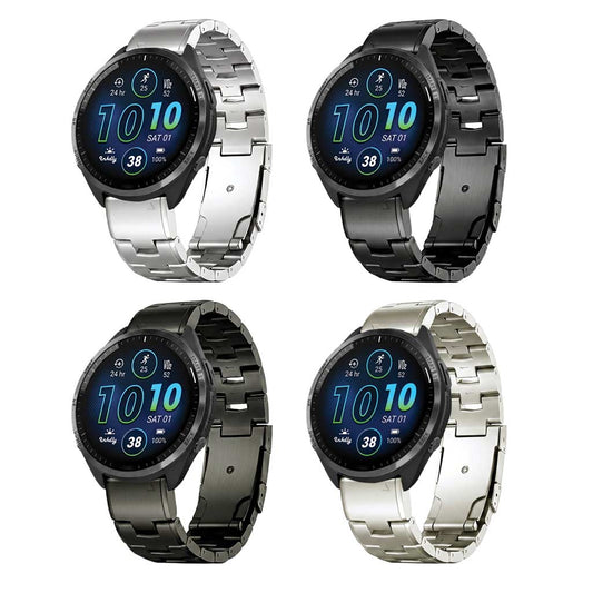 Evo Titanium Garmin Forerunner 965 Bands Replacement Quick Change (22mm)