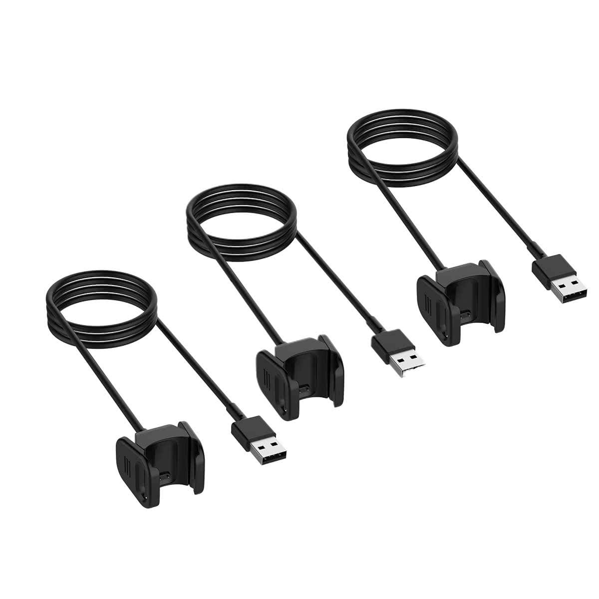 Fitbit Charge 3 & Charge 4 Charger Cable Replacement 50cm (3-Pack)  