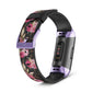 Inkdly Fitbit Charge 3 & Charge 4 Band - Gliterry Spring Small Light Purple 