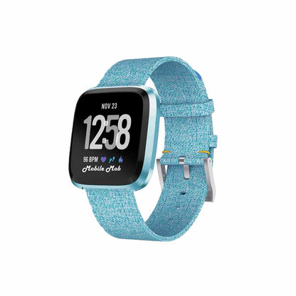 Fitbit Versa & Versa 2 Woven Band Replacement Straps Blue  