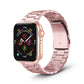 Boss Apple Watch Band Replacement Stainless Link 38MM/40MM/41MM Rose Pink Series 1 & 2 