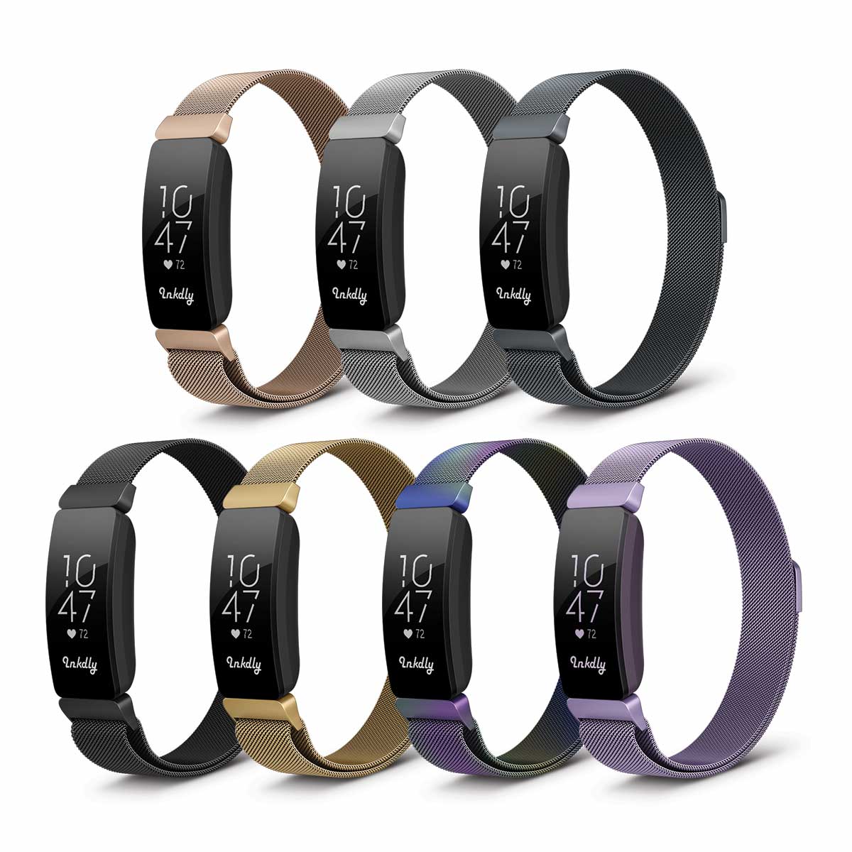 Milanese Fitbit Inspire & Inspire HR Band Replacement Magnetic Lock   