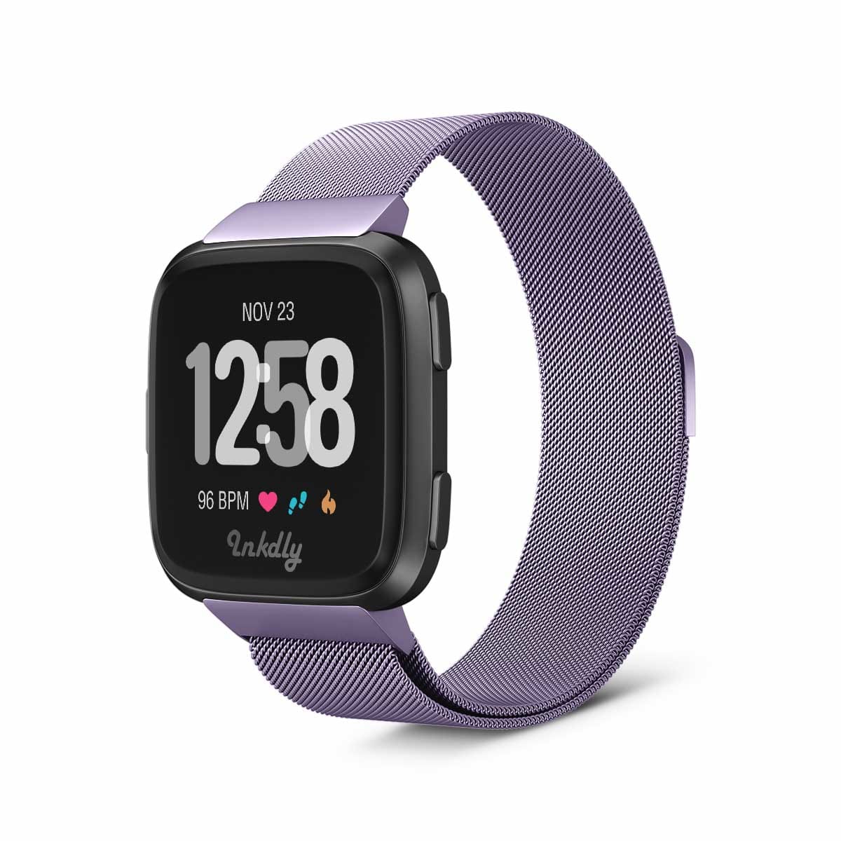 Magnetic Stainless Steel Milanese Strap for Fitbit Versa Bands