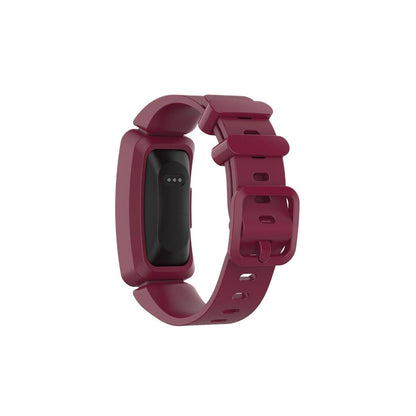 Fitbit Ace 2 Bands Replacement Straps with Buckle (Kids size) Wine Red  