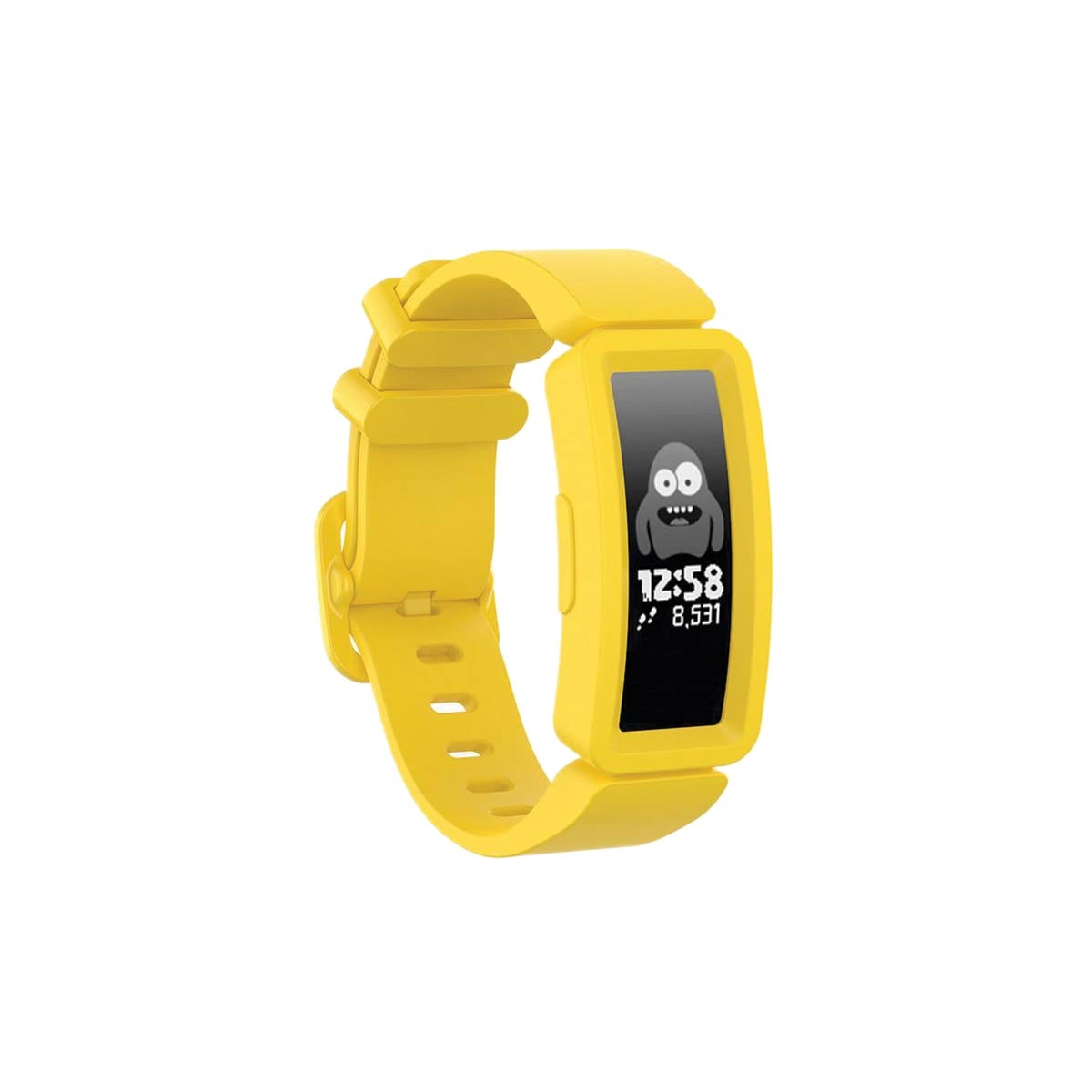 Fitbit Ace 2 Bands Replacement Straps with Buckle (Kids size) Yellow  