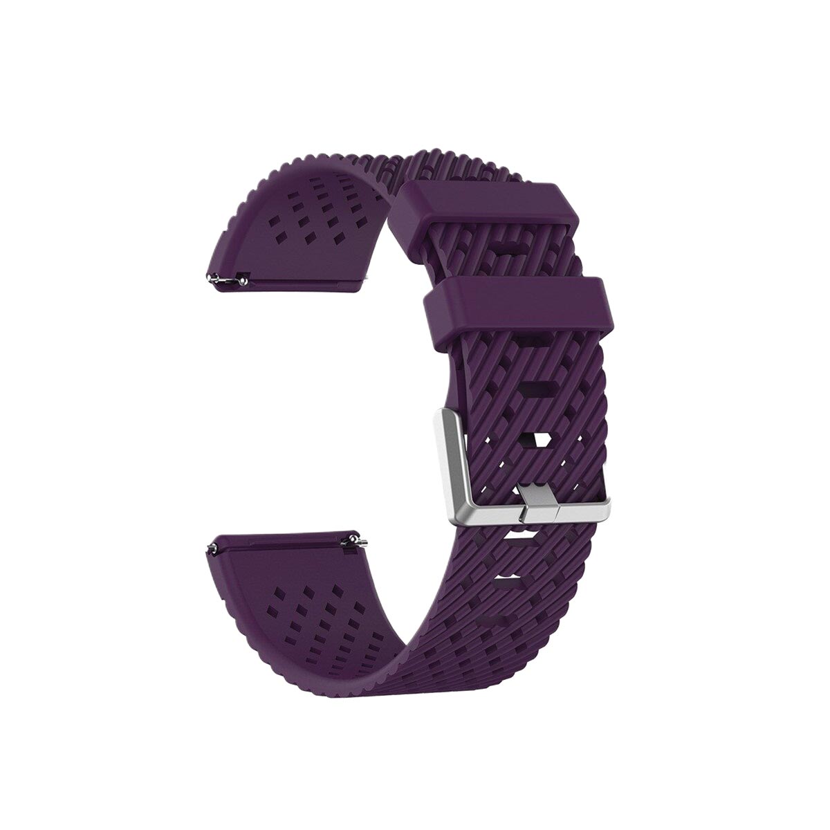 Airvent Sports Fitbit Versa & Versa 2 Bands Replacement Straps Small Dark Purple 