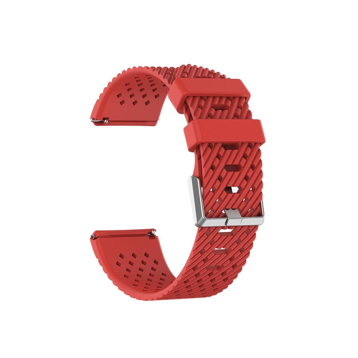 Airvent Sports Fitbit Versa & Versa 2 Bands Replacement Straps Small Red 