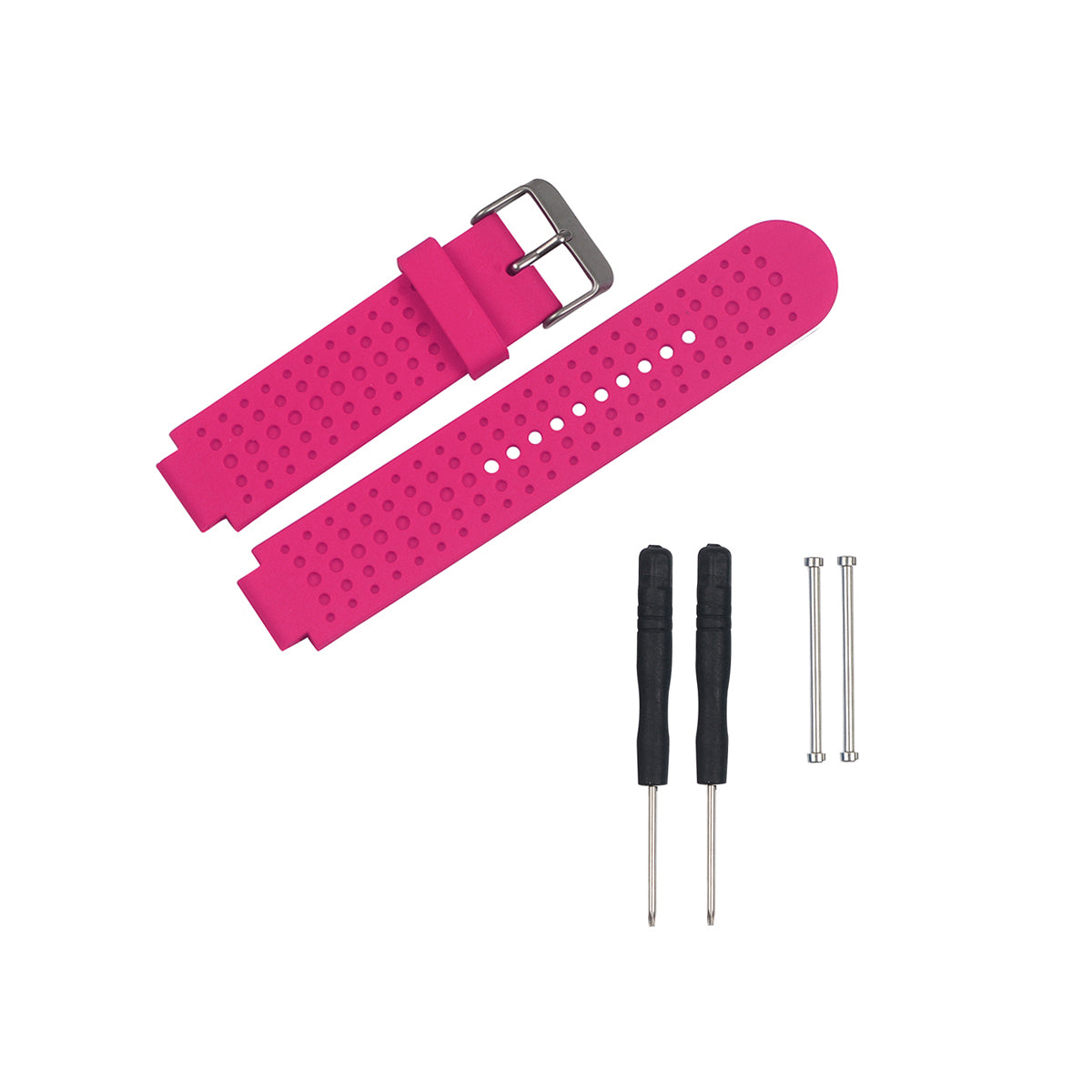 Garmin Forerunner 230/235/630/220/620/735 Replacement Bands Strap Kit Pink  