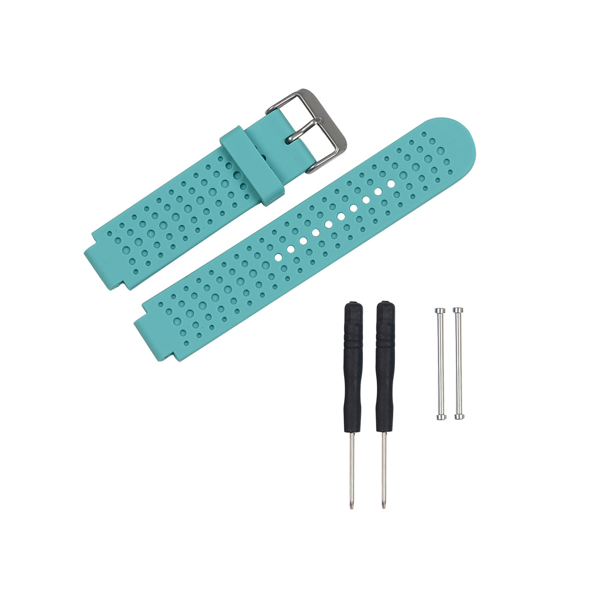 Garmin Forerunner 230/235/630/220/620/735 Replacement Bands Strap Kit Teal  