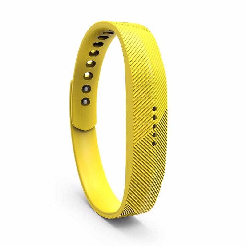 Fitbit Flex 2 Bands Replacement Bracelet Wristband With Clasp Small Yellow 